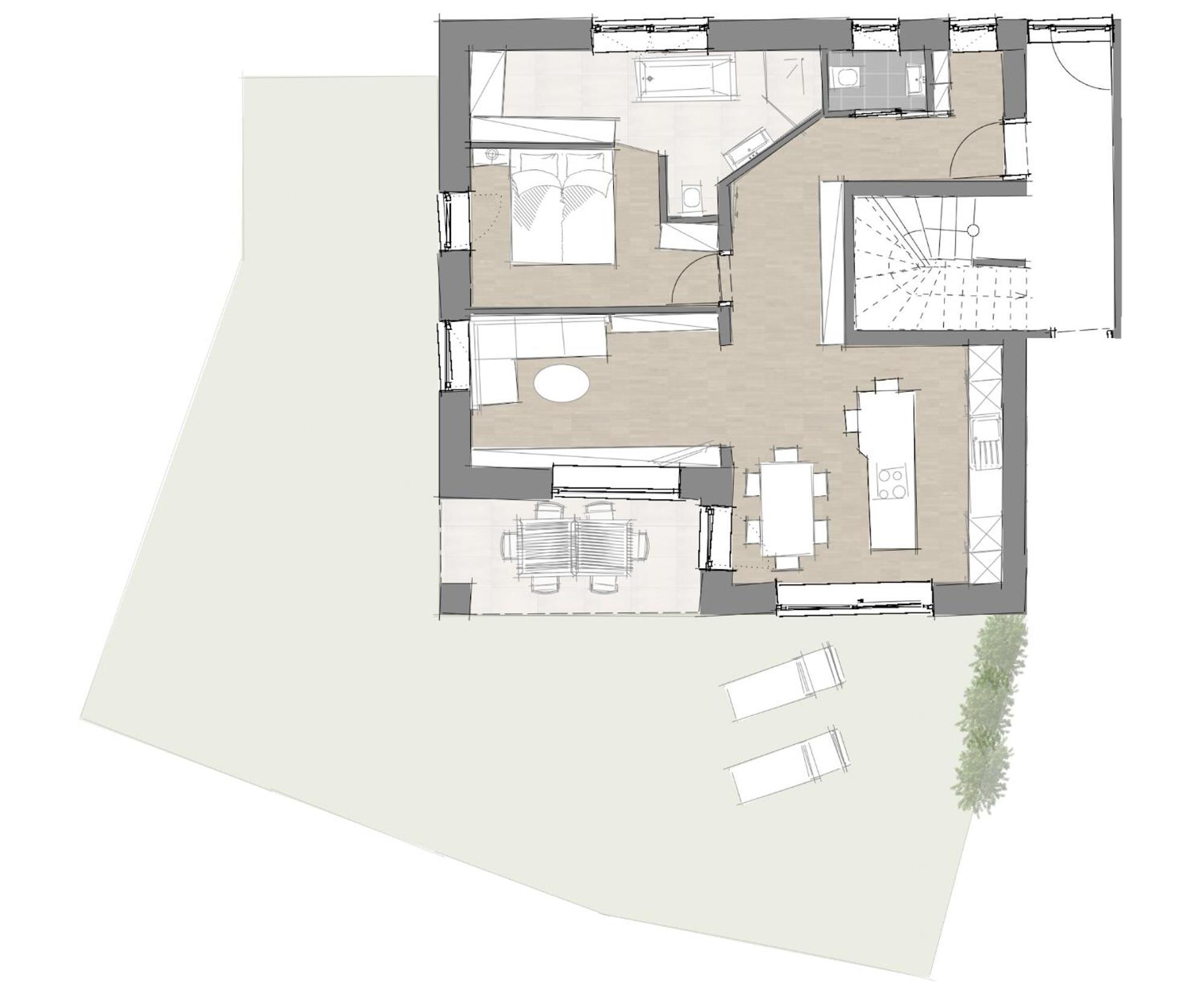 Auszait Apartments 2 Калдаро Екстериор снимка